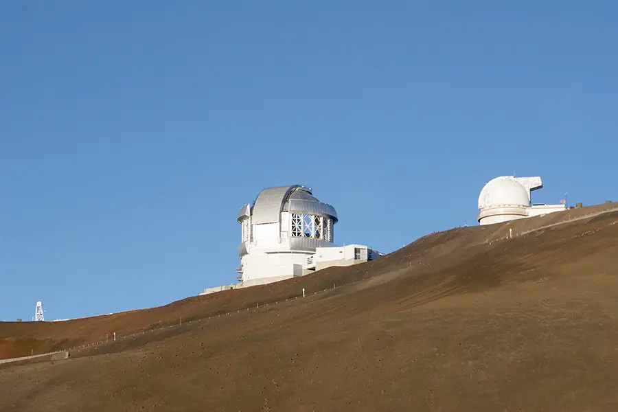 Observatory on the north side of Mauna Loa Hawaii